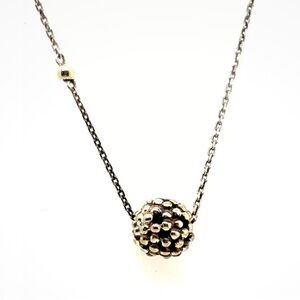 Links of London Sterling Silver Effervescence Bubble Ball Pendant Necklace